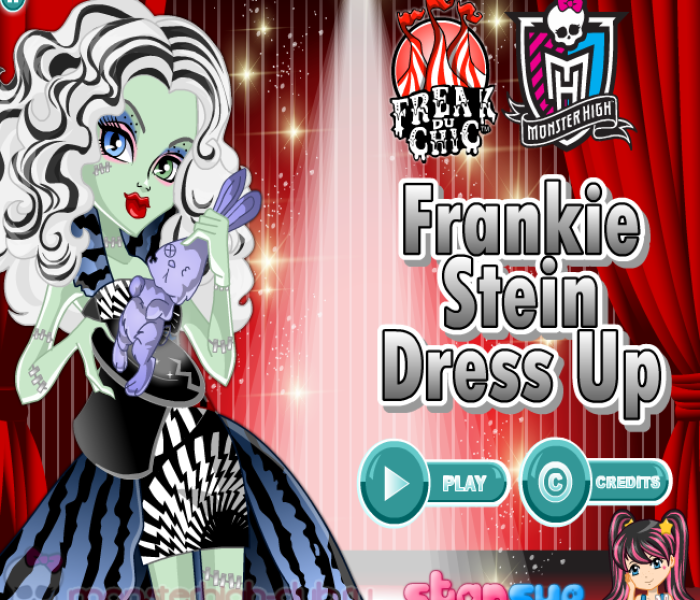 Одевалка Френки Штейн «Freak Du Chic» — игры Monster High