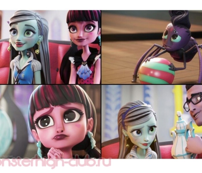 Первые качественные превью новых кукол перезапуска Monster High и новая анимация мультфильма Welcome to Monster High