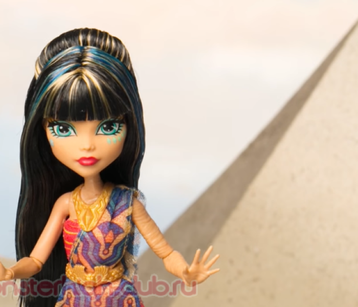 Стопмоушен Traveling the World with Cleo de Nile | Ghoul For the Summer | Monster High
