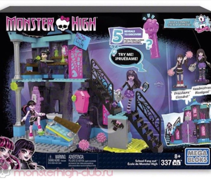 Новые плейсеты Mega Bloks 2016 года и фигурки Monster High: Minis и интерактивная фигурка Френки Штейн